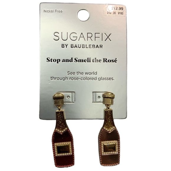 BaubleBar Jewelry 50sugarfix By Baublebar Champagne Drop Bottle